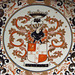 Detail of a Japanese Armorial Plate in the Metropolitan Museum of Art, September 2010