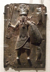 Warrior Plaque in the Metropolitan Museum of Art, December 2010