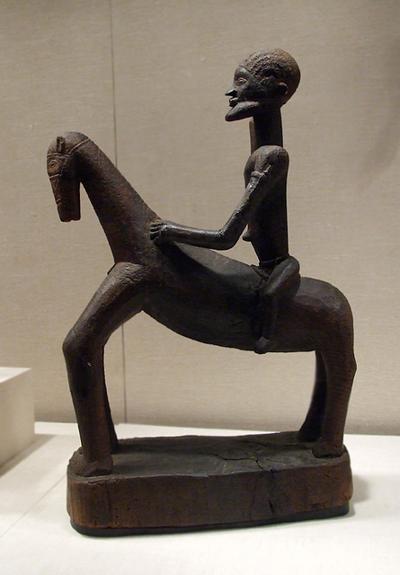 Male Equestrian Figure in the Metropolitan Museum of Art, December 2008