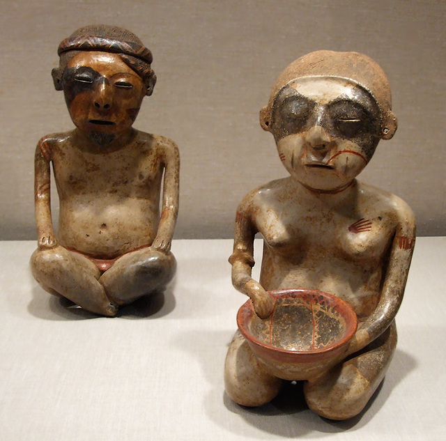 Pair of Chinesco Figures in the Metropolitan Museum of Art, May 2008