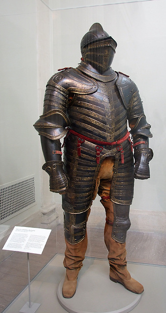 Field Armor of King Henry VIII of England in the Metropolitan Museum of Art, May 2010