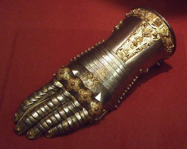 German Gauntlet for the Left Hand in the Metropolitan Museum of Art, September 2010