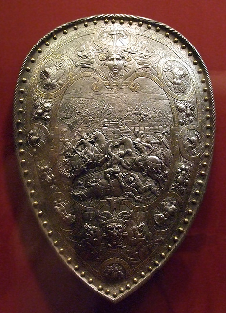 Shield of Henry II of France in the Metropolitan Museum of Art, September 2010