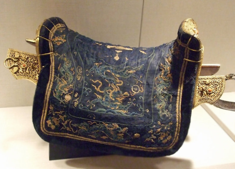 Chinese Saddle in the Metropolitan Museum of Art, April 2011
