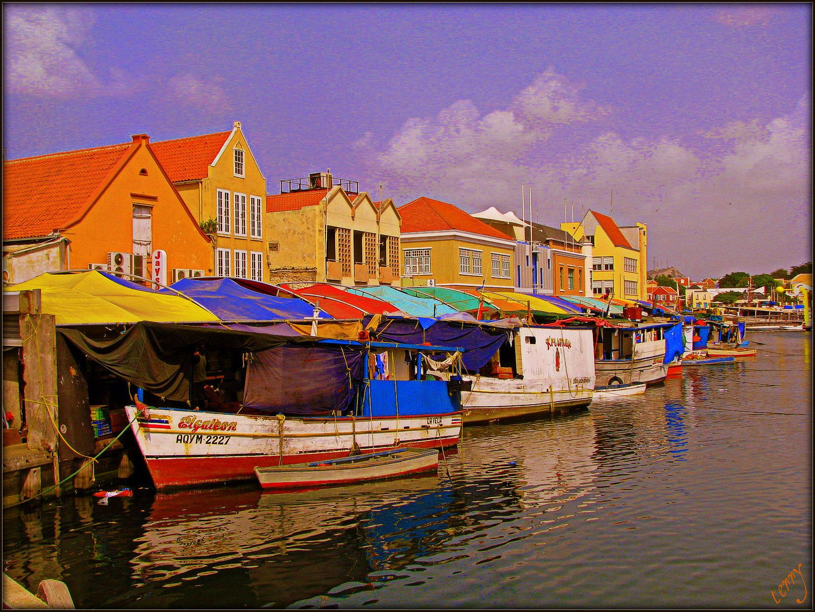 Farmers Market Reflections Curacao