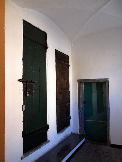 un interno del castello di Rapallo
