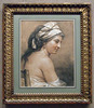 Study of a Seated Woman Seen from Behind by Labille-Guiard in the Metropolitan Museum of Art, August 2010