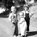 John, Lisa and Mary.  Atascadero, CA c. 1951