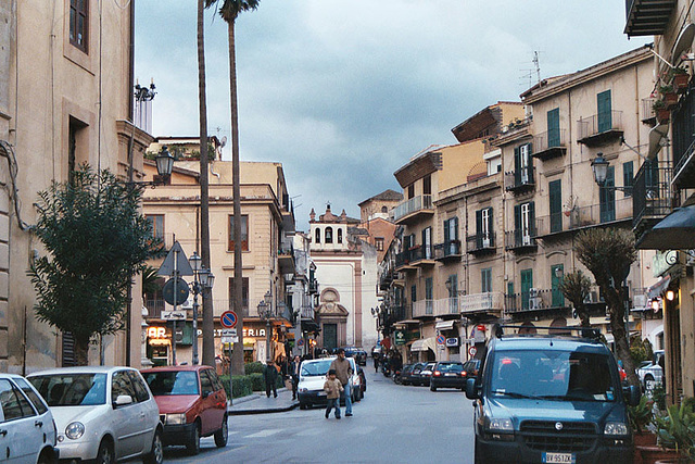 A Street Near the Cathedreal of Monreale, March 2005