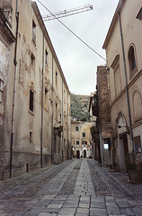 Street Leading to the Apse of the Duomo (Cathedral) of Monreale, March 2005