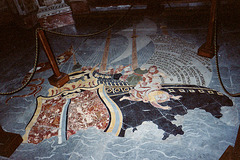 Marble Pavement in the Treasury in the Cathedral of Monreale, March 2005