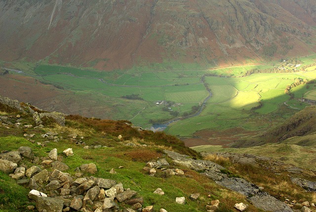 Great Langdale from above