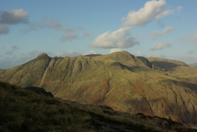 Across Great Langdale to ..