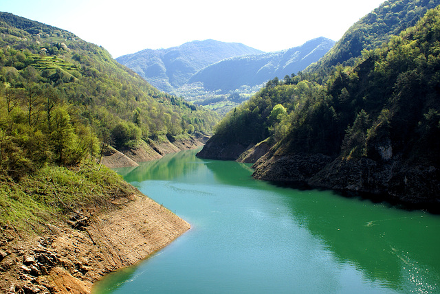 Lago di Valvestino, auf der nördlichen Brücke. ©UdoSm