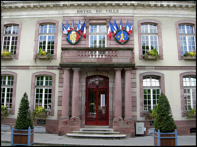 BELFORT: l'Hôtel de Ville.