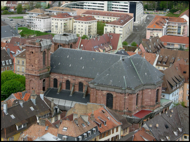 BELFORT: L'Eglise St Christophe.