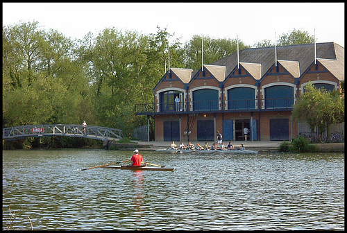 university boathouse