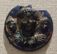 Glass Phalera with Imperial Portraits in the Metropolitan Museum of Art, October 2010