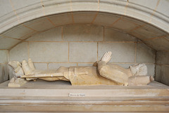 Gisant de Pierre de Bueil (XVe s.) - Collégiale de Bueil-en-Touraine