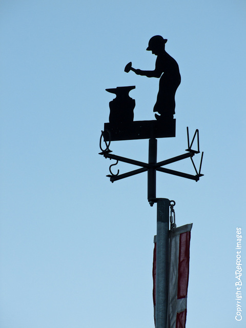 weather vane in bodilsker