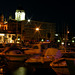 SAINT-RAPHAEL: La Basilique, le port de nuit.