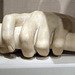 Marble Left Hand Holding a Scroll in the Metropolitan Museum of Art, February 2011