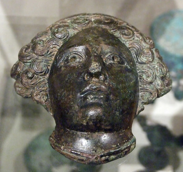 Bronze Relief Head of a Woman in the Metropolitan Museum of Art, February 2011