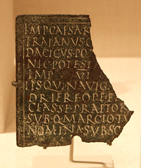 Fragment of a Bronze Military Diploma in the Metropolitan Museum of Art, February 2011
