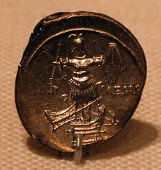 Silver Denarius of Octavian in the Metropolitan Museum of Art, February 2011
