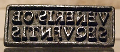 Bronze Stamp in the Metropolitan Museum of Art, February 2011