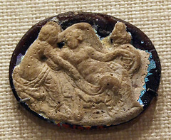 Glass Cameo with Dionysos and Nymph in the Metropolitan Museum of Art, February 2011