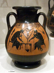 Terracotta Pelike Attributed to the Plousios Painter in the Metropolitan Museum of Art, November 2010
