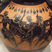 Detail of a Terracotta Amphora Attributed to the Swing Painter in the Metropolitan Museum of Art, February 2011