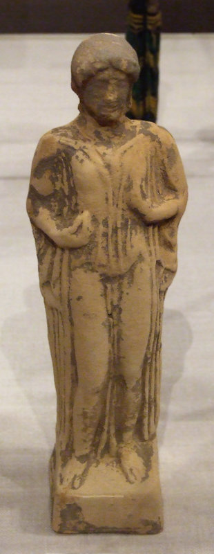 Terracotta Statuette of a Woman in the Metropolitan Museum of Art, September 2010