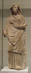 Terracotta Statuette of a Draped Goddess in the Metropolitan Museum of Art, November 2010