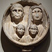 Roman Marble Funerary Relief in the Metropolitan Museum of Art, December 2010