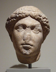 Marble Head of the so-called Barberini Supplicant in the Metropolitan Museum of Art, November 2010