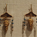 Pair of Gold Earrings with Colored Beads in the Metropolitan Museum of Art, September 2011
