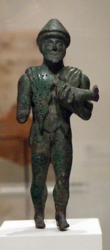 Bronze Shepherd in the Metropolitan Museum of Art, July 2011