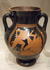 Terracotta Amphora Attributed to the Gallatin Painter in the Metropolitan Museum of Art, December 2010