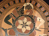 Detail of a Terracotta Kylix Attributed to an Artist Related to the C Painter in the Metropolitan Museum of Art, April 2011