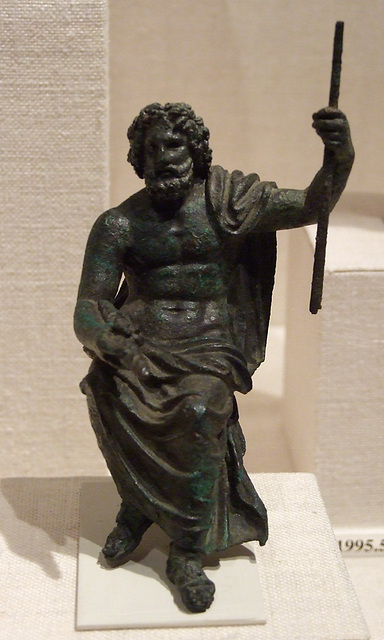 Bronze Stauette of Jupiter Capitolinus in the Metropolitan Museum of Art, December 2010