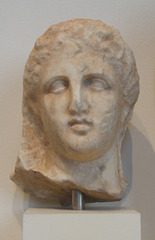 Marble Head of a Woman from a Grave Marker in the Metropolitan Museum of Art, January 2012