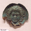 Silvered Bronze Roundel with a Satyr Head in the Metropolitan Museum of Art, December 2010