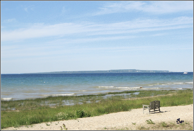 A Bench with a view