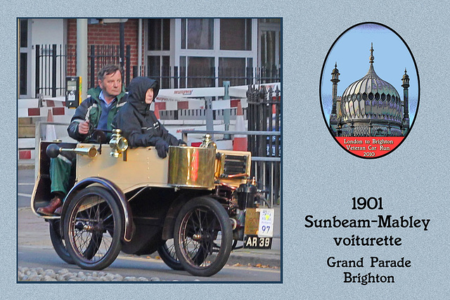 1901 Sunbeam-Mabley voiturette AR 39