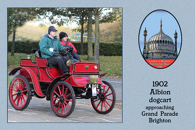 1902 Albion dogcart A 802