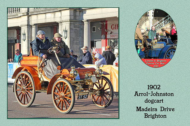 1902 Arrol-Johnston dogcart ST 52