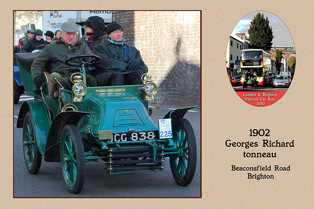 1902 Georges Richard tonneau JCG 838