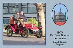 1903 De Dion Bouton two-seater  BS 8250